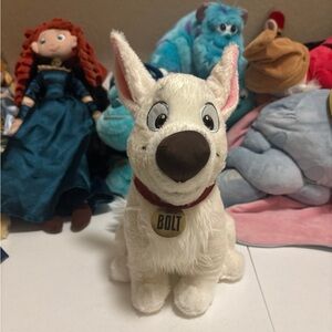 Bolt plush Disney Parks